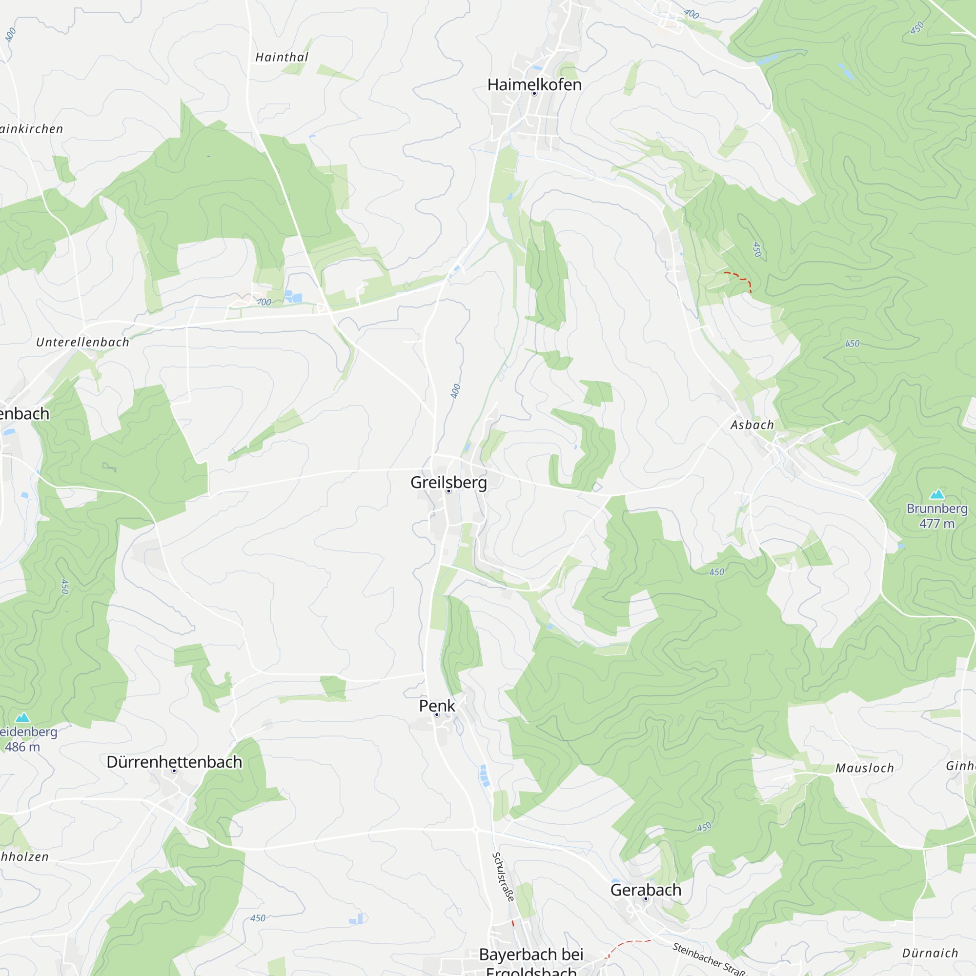 Hüttenclub Greilsberg n.e.V. map