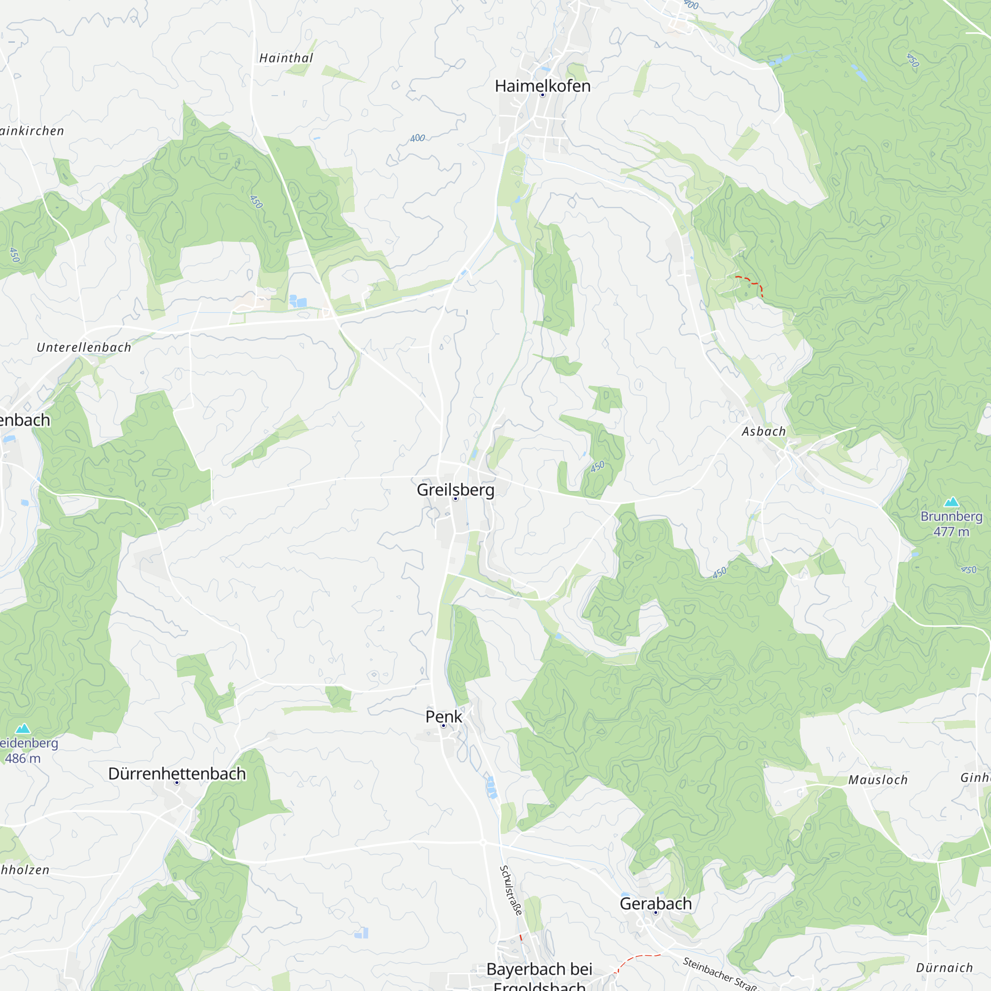 Hüttenclub Greilsberg n.e.V. map