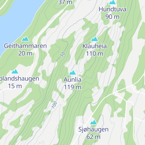 Map of Aunlia