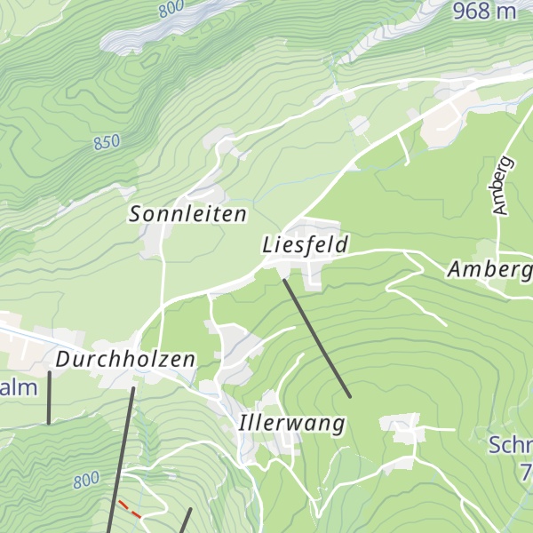 Map of Liftstüberl