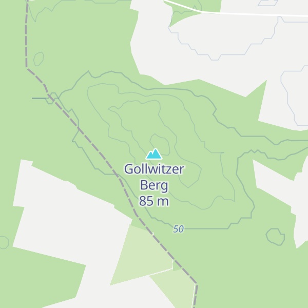 Map of Gollwitzer Berg