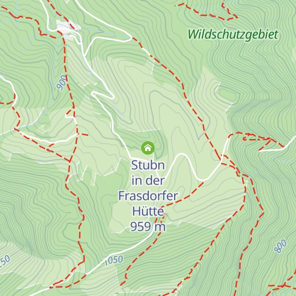 Map of Stubn in der Frasdorfer Hütte