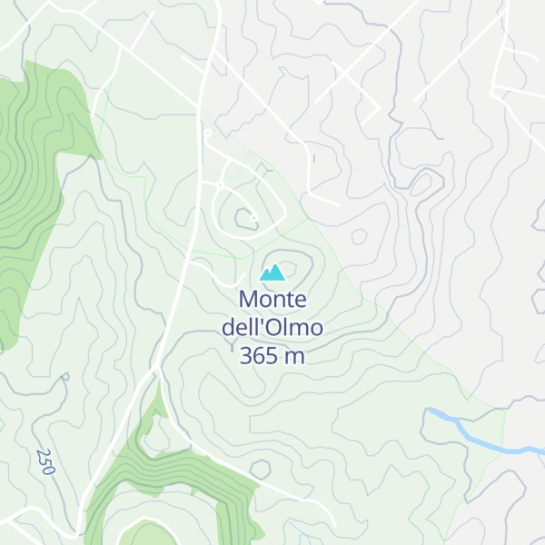 Map of Monte dell'Olmo