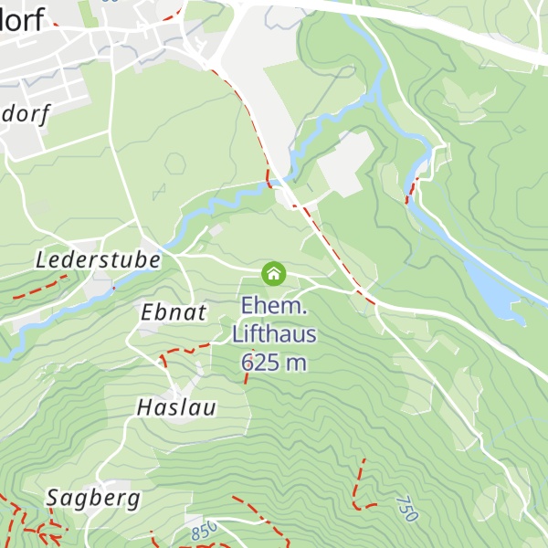 Map of Ehem. Lifthaus
