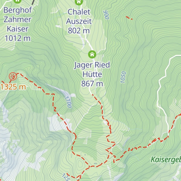 Map of Großpoiteralm