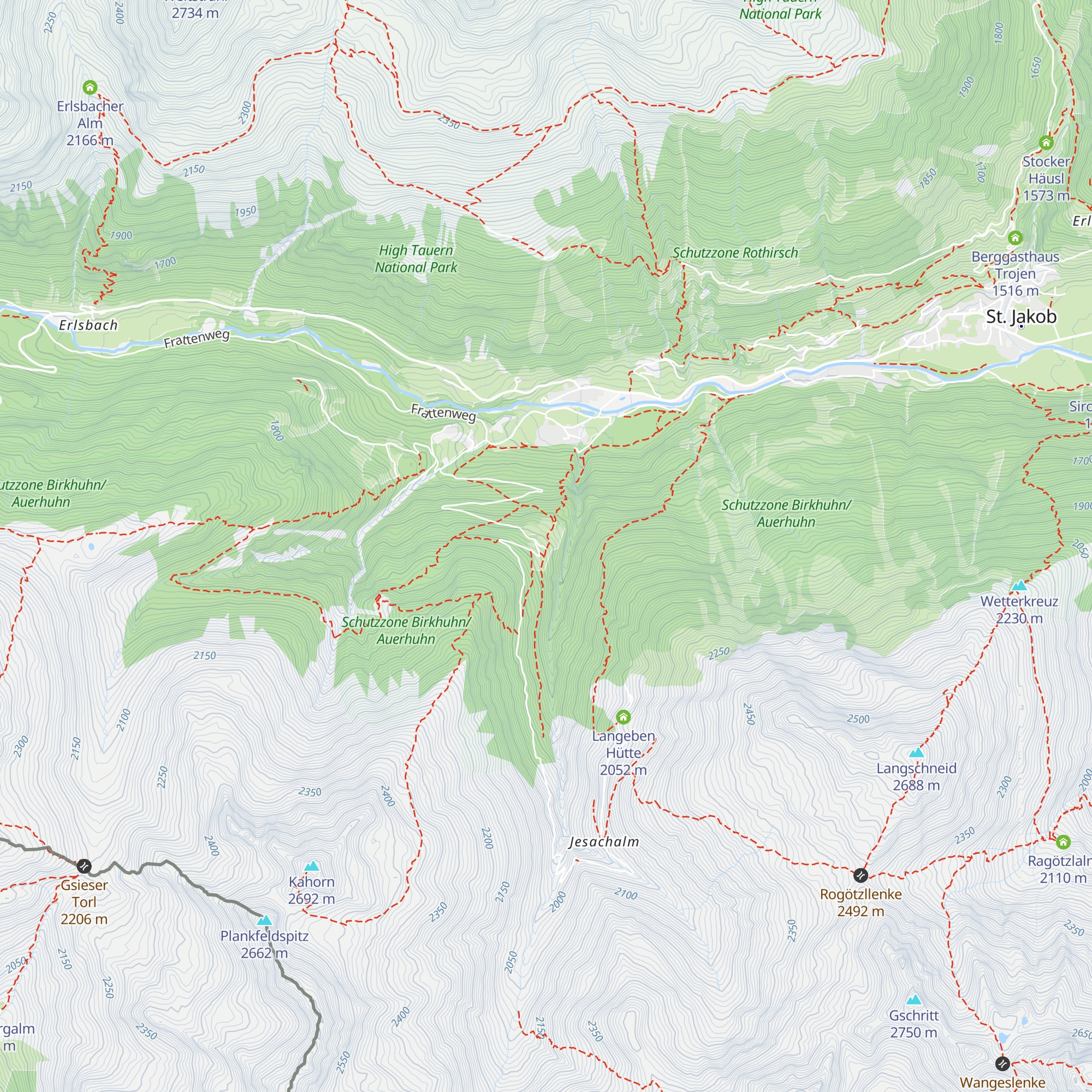 Jausenstation Alpe Stalle map