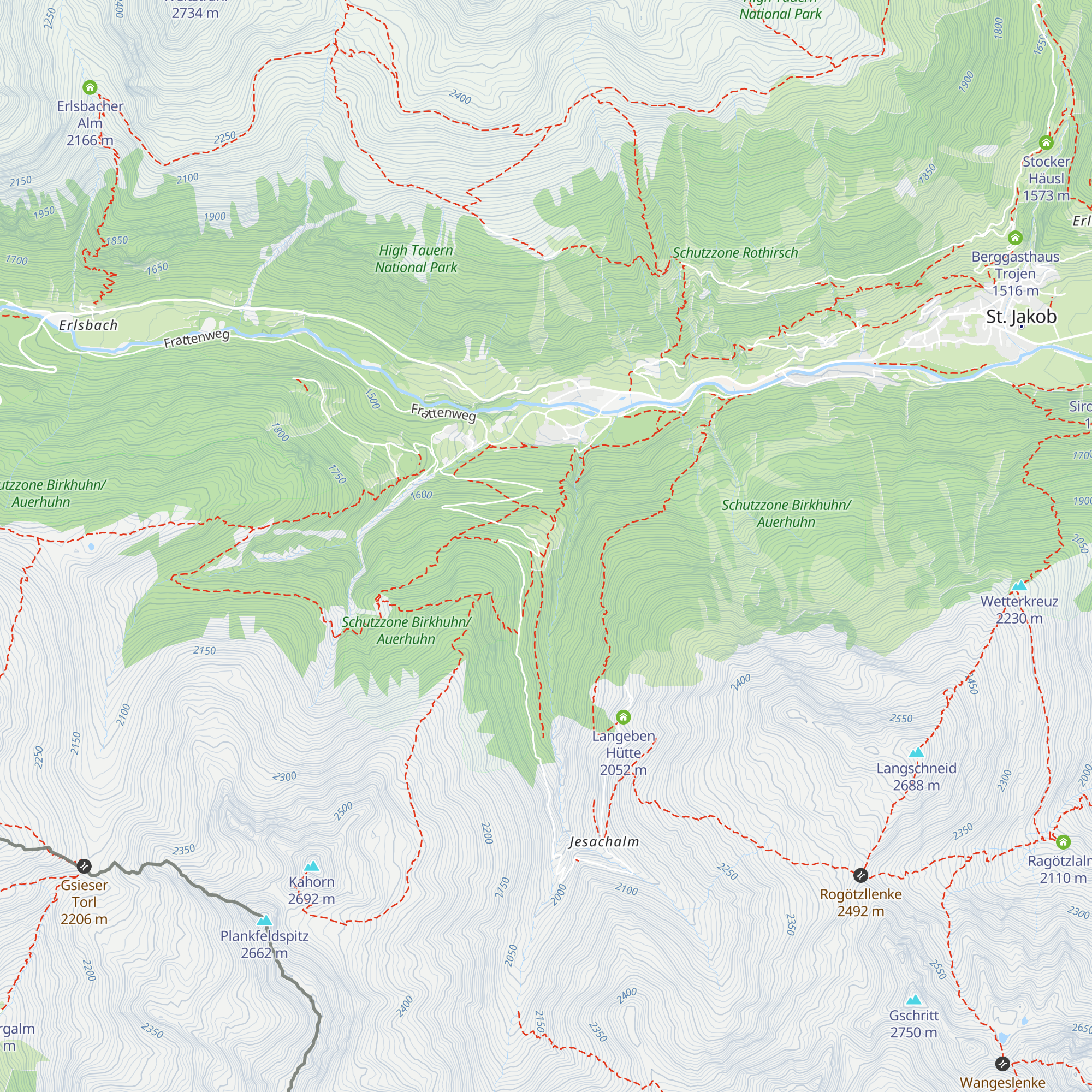 Jausenstation Alpe Stalle map