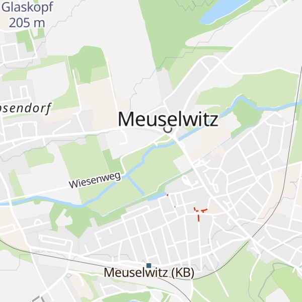 Map of Orangerie Meuselwitz