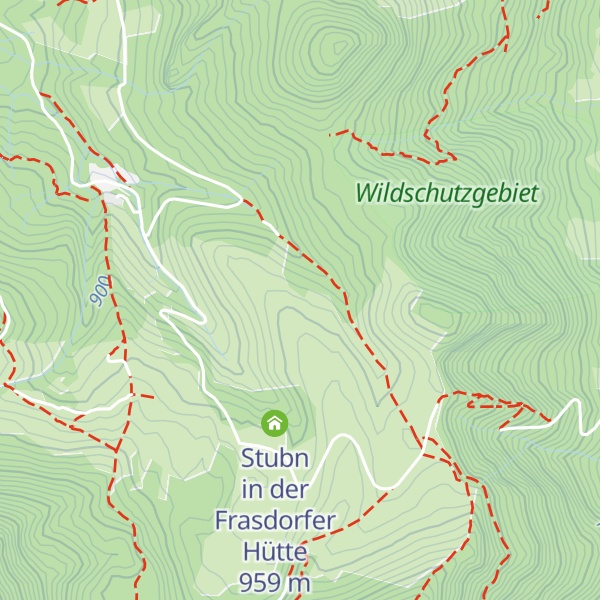 Map of Gumpertsbergerhütte