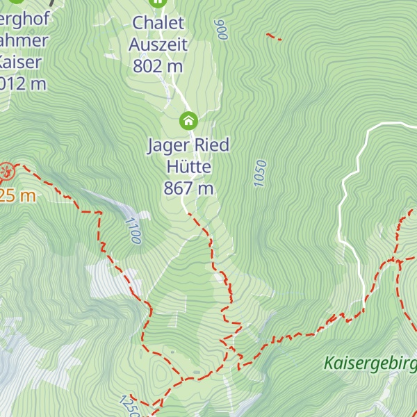 Map of Großpoiteralm