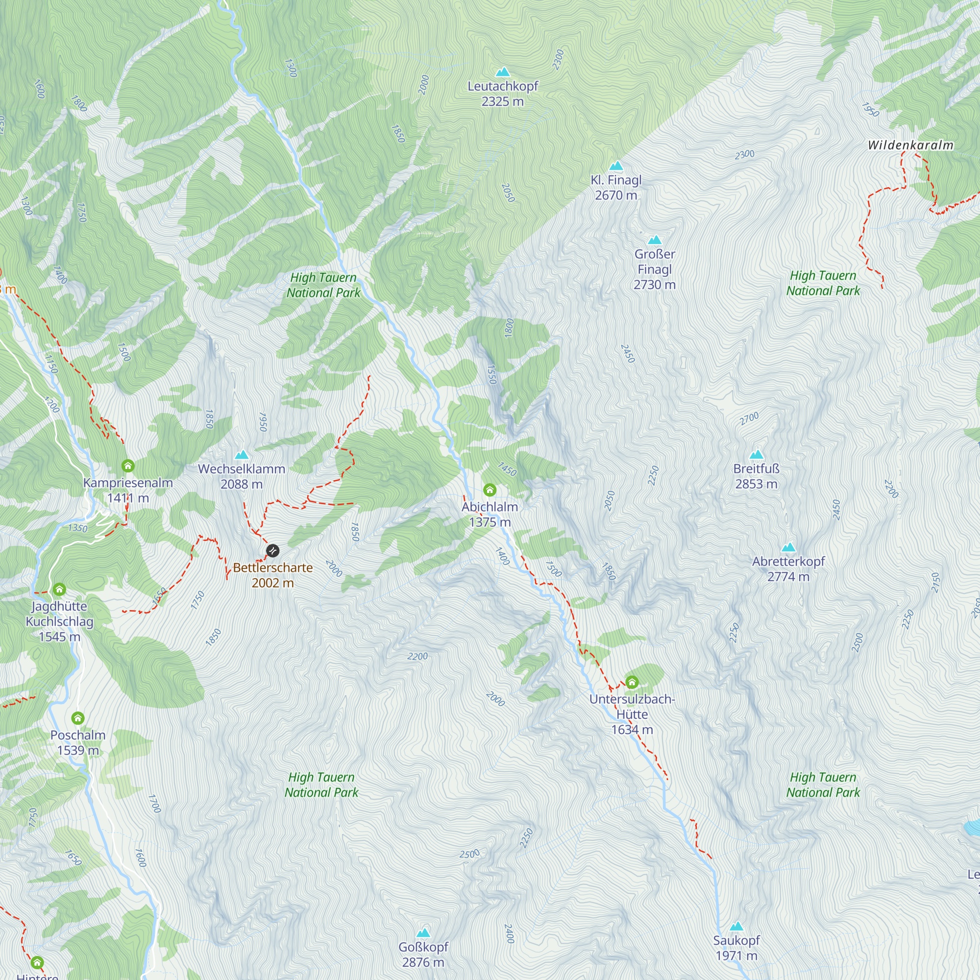 Abichlalm map