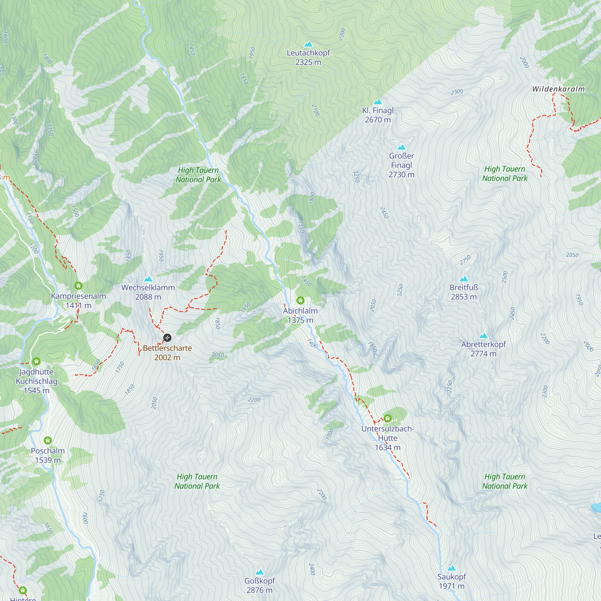 Abichlalm map