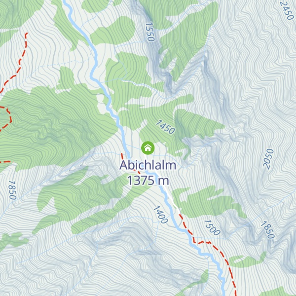 Map of Abichlalm