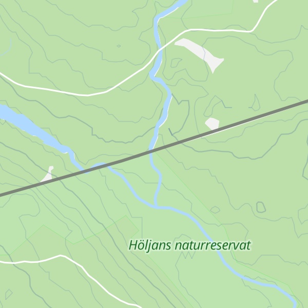 Map of Høljefallskoia