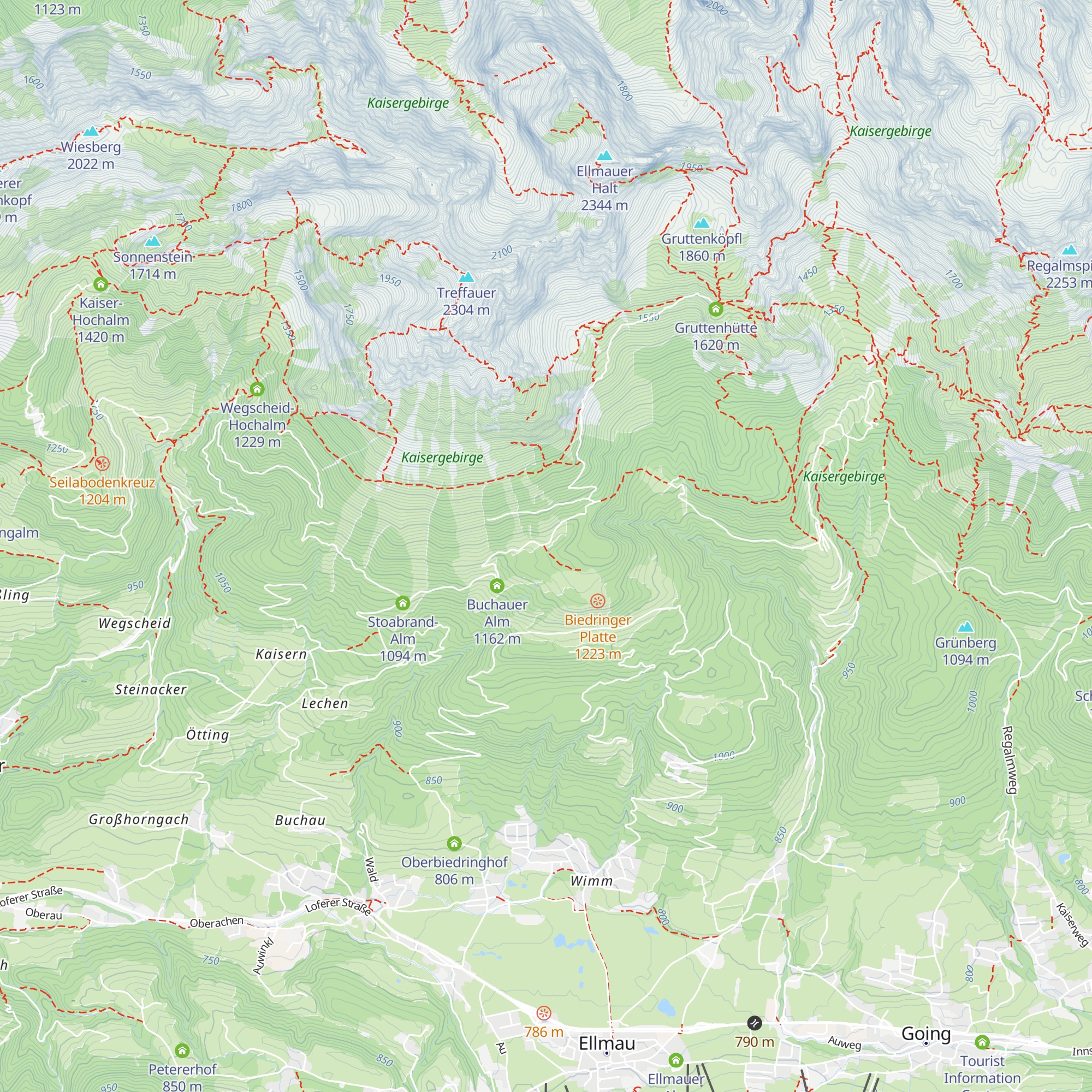 Riedlhütte map