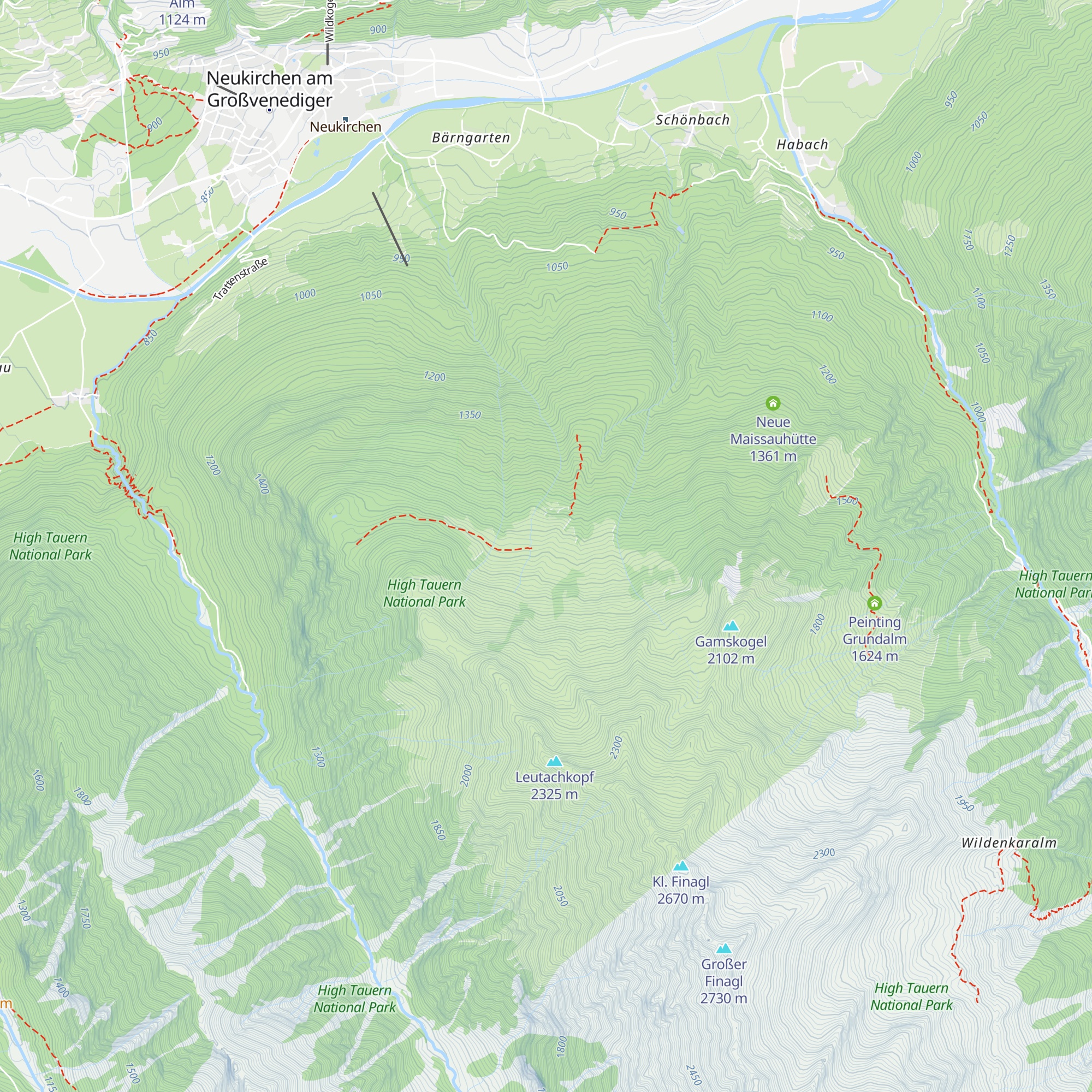 Wildalm map