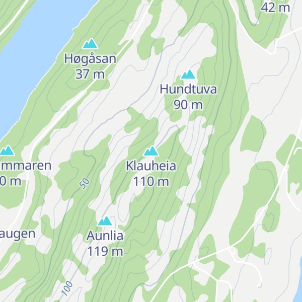 Map of Klauheia