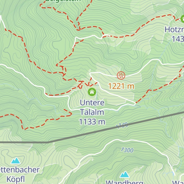 Map of Untere Talalm