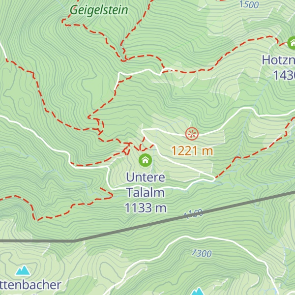 Map of Obere Talalm