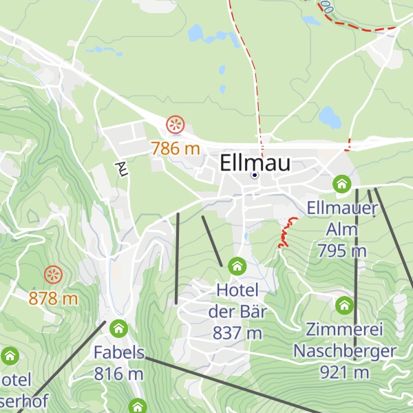 Map of Gasthaus Widauer