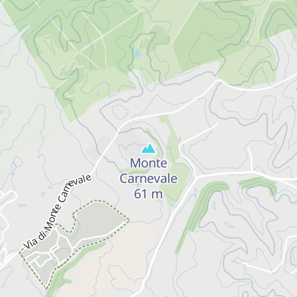 Map of Monte Carnevale