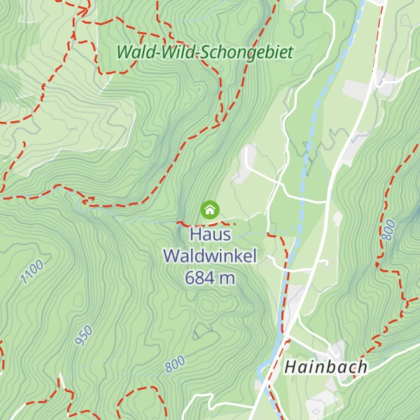 Map of Haus Waldwinkel