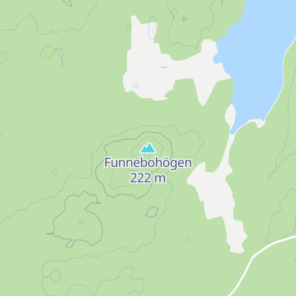 Map of Funnebohögen