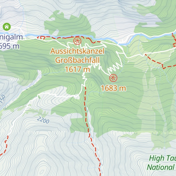 Map of Stürmitzalm