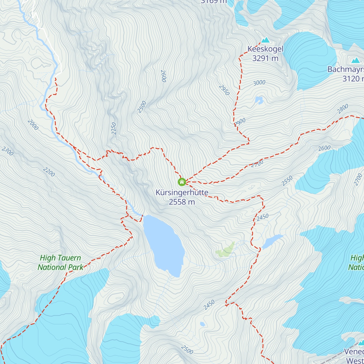 Kürsingerhütte map