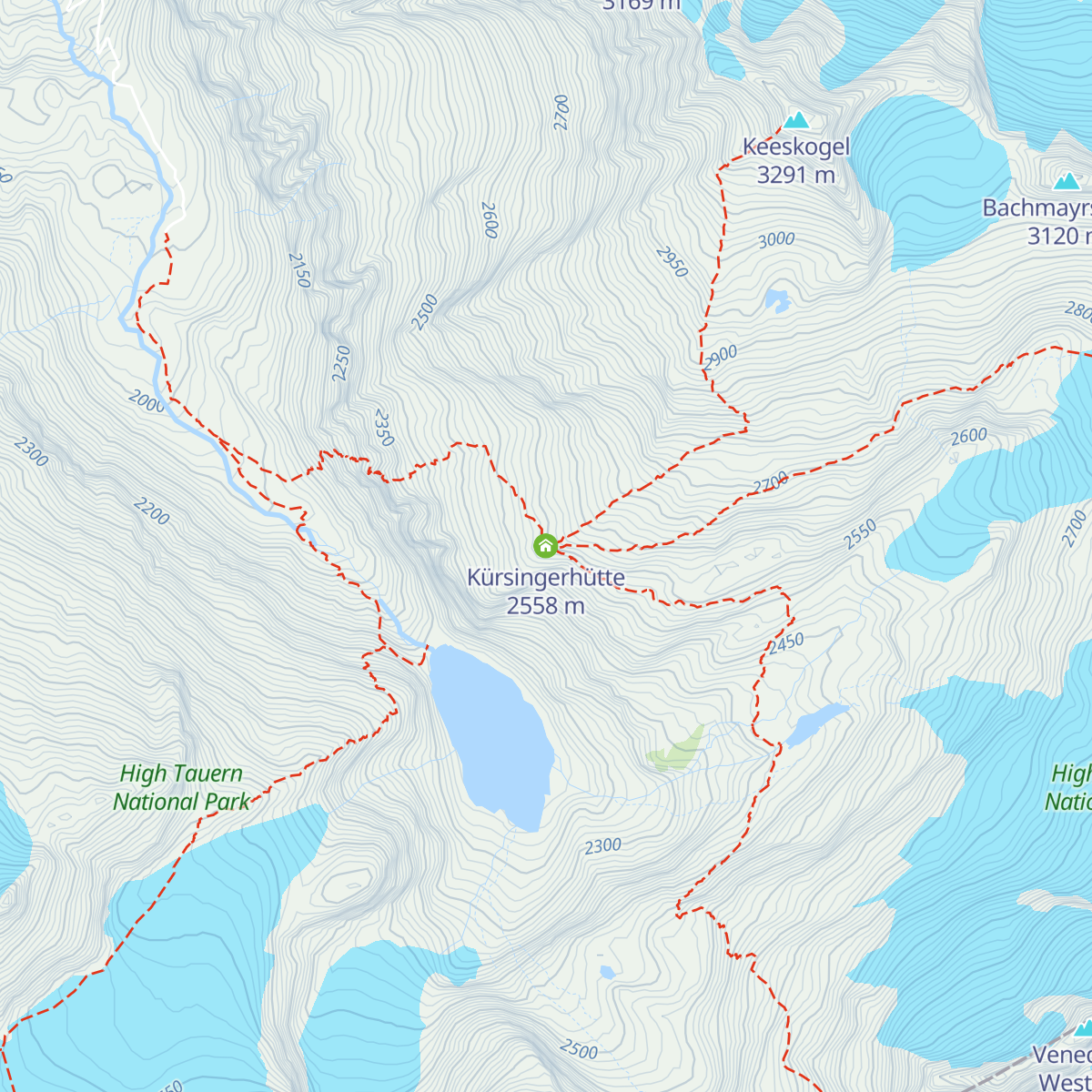 Kürsingerhütte map