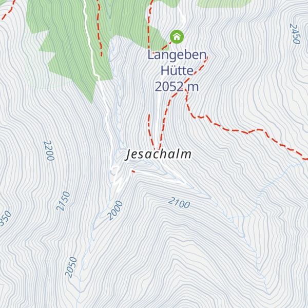 Map of Jesachalm