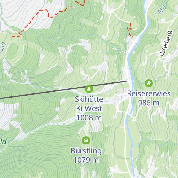 Map of Skihütte Ki-West