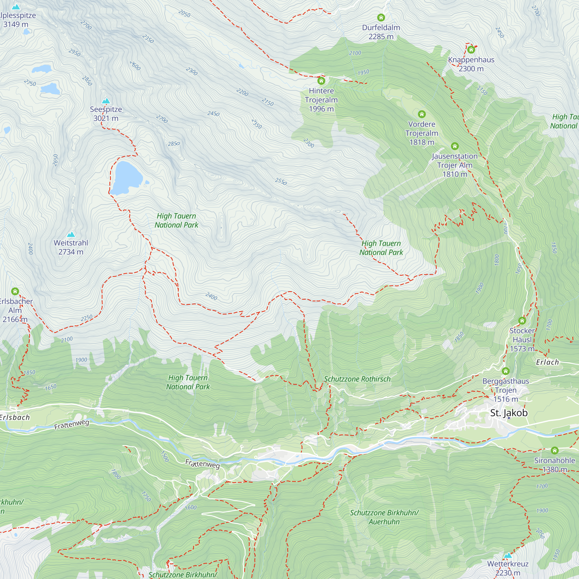 Reggnalm map