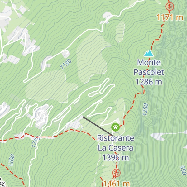 Map of Residence Valbelluna
