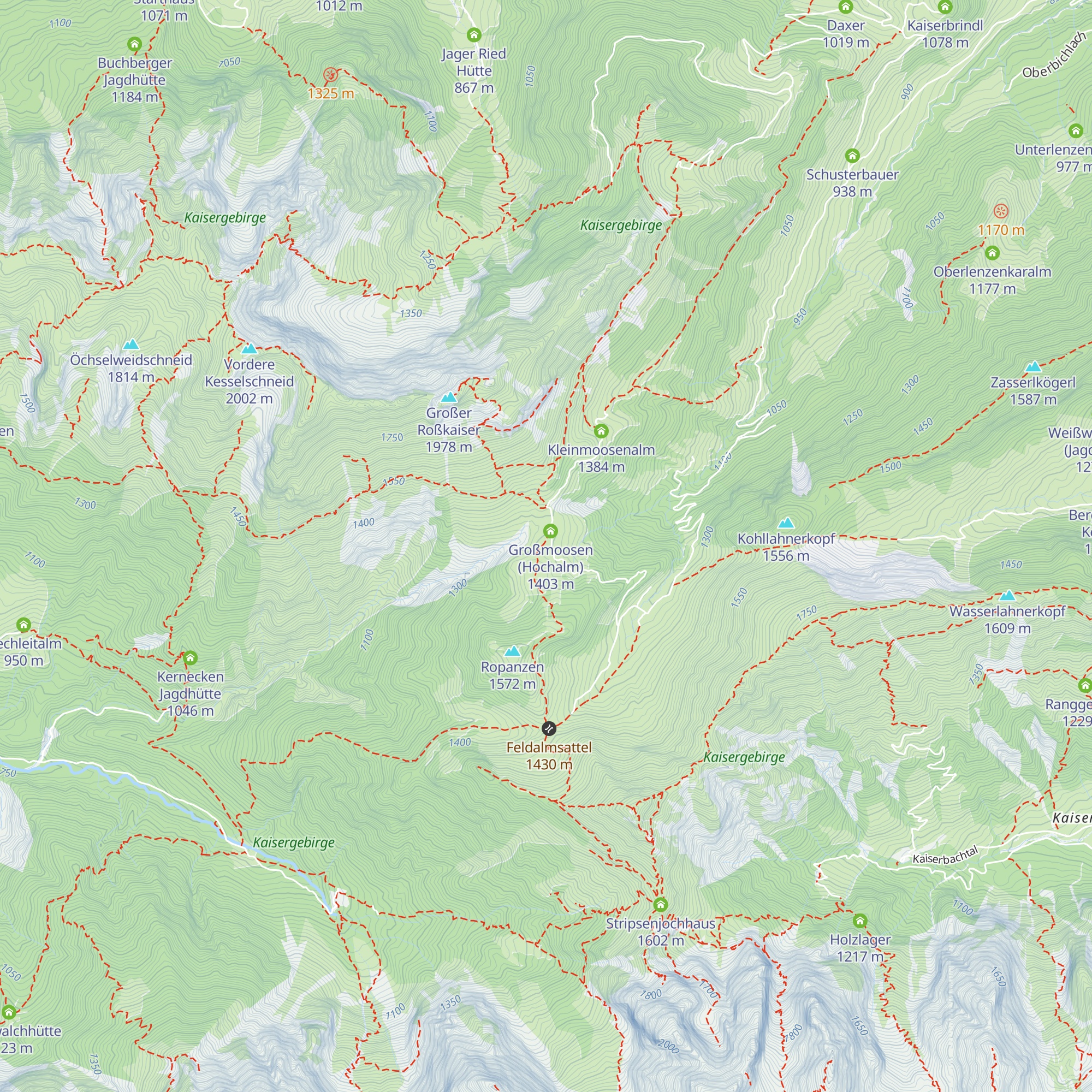 Hochalm map