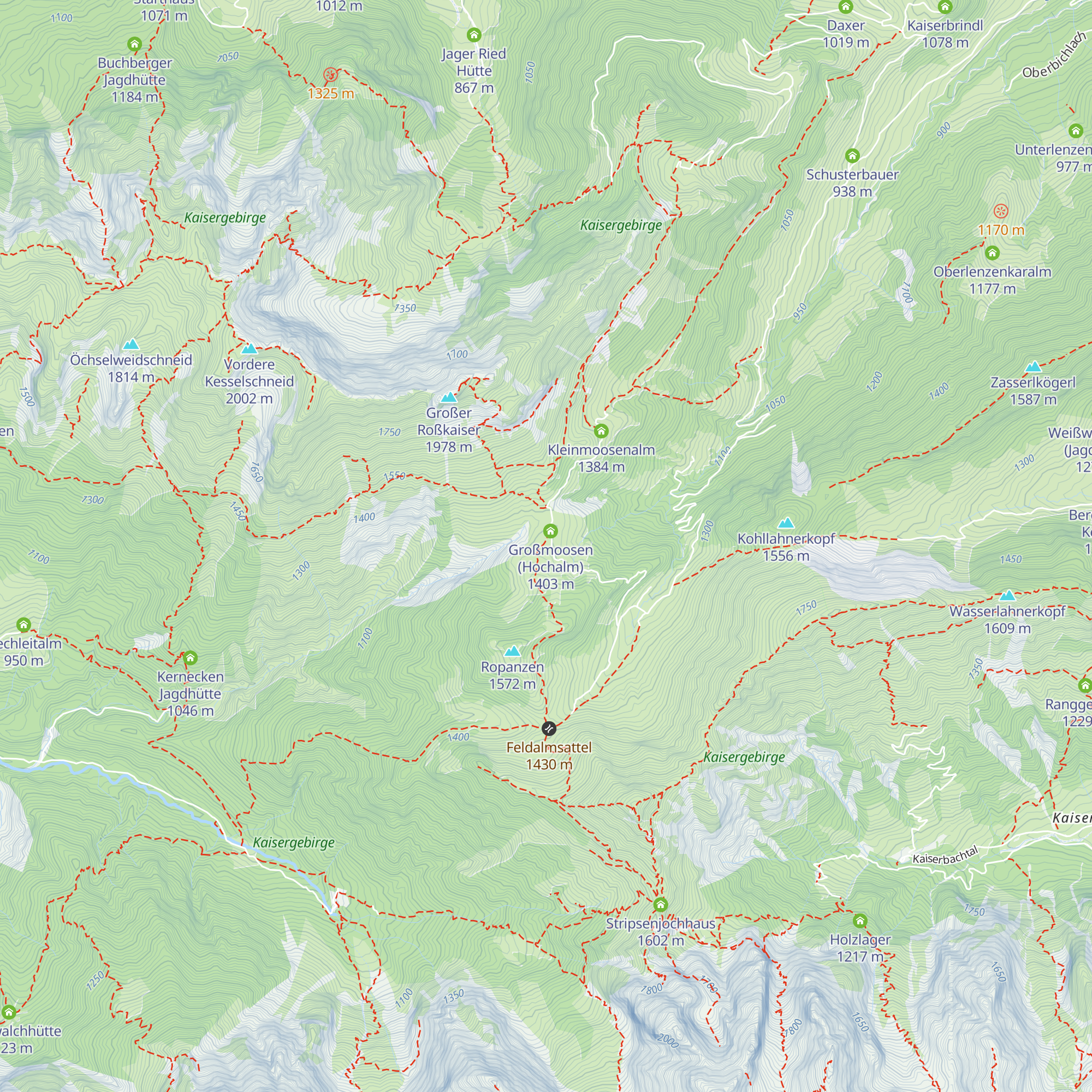 Hochalm map