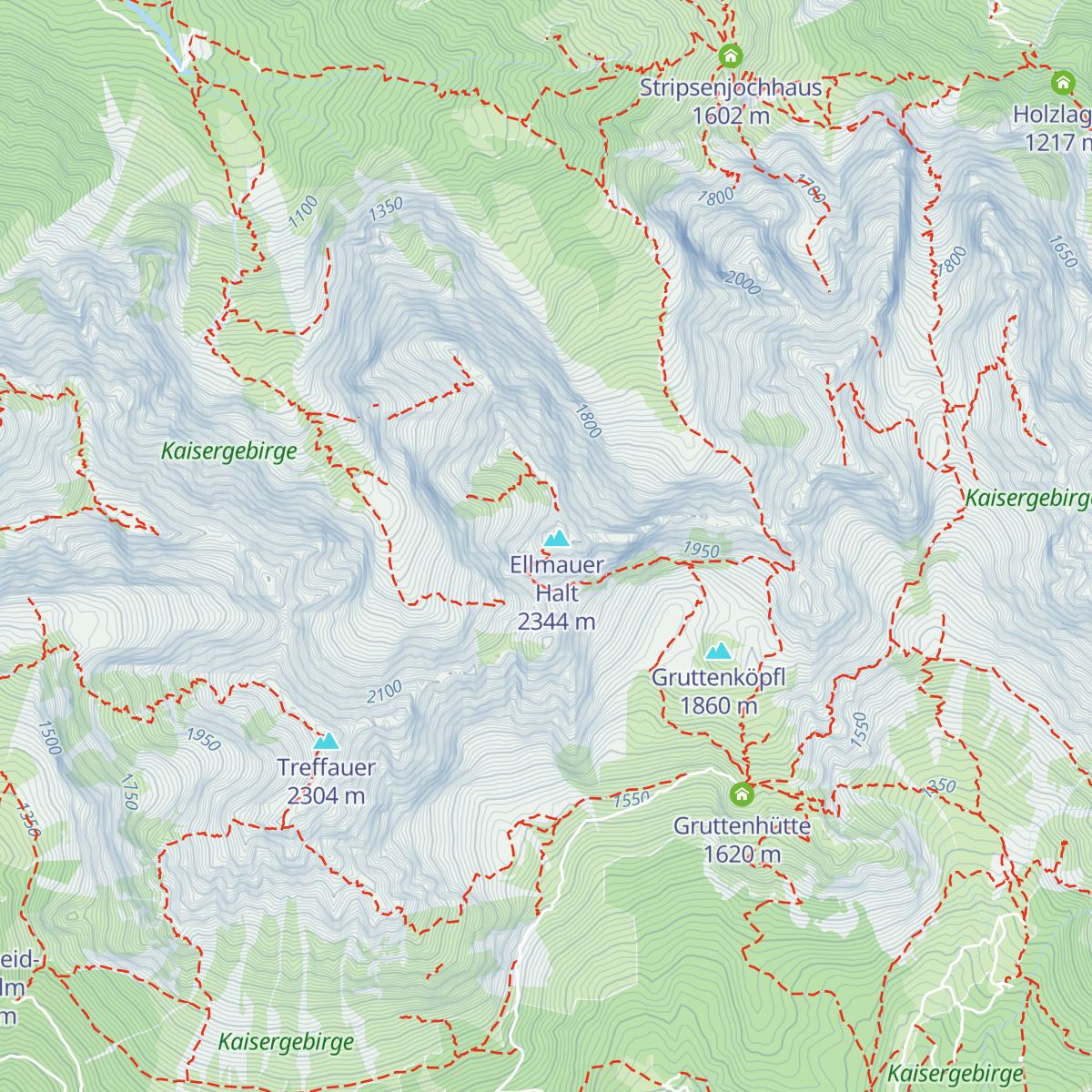 Babenstuberhütte map