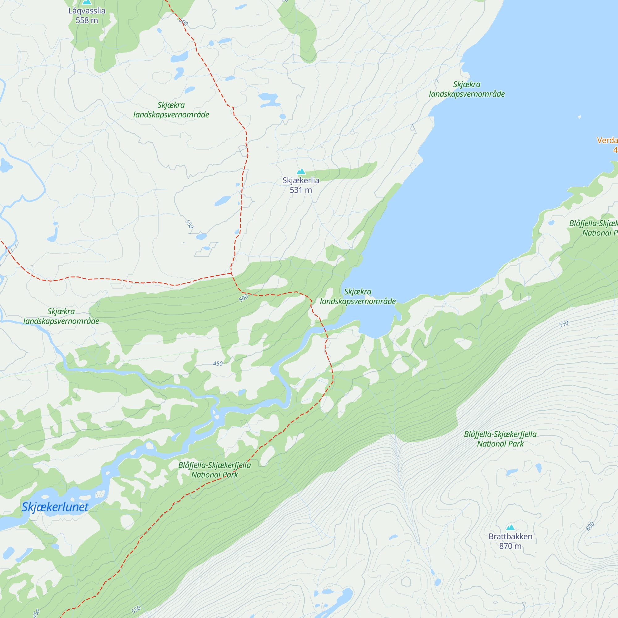 Skjækerosstua map