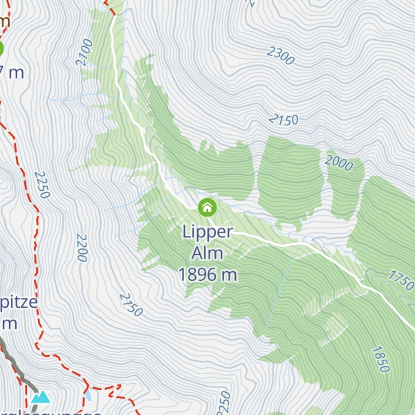 Map of Lipper Alm