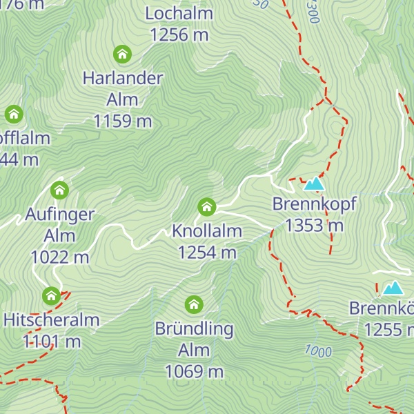 Map of Knollalm