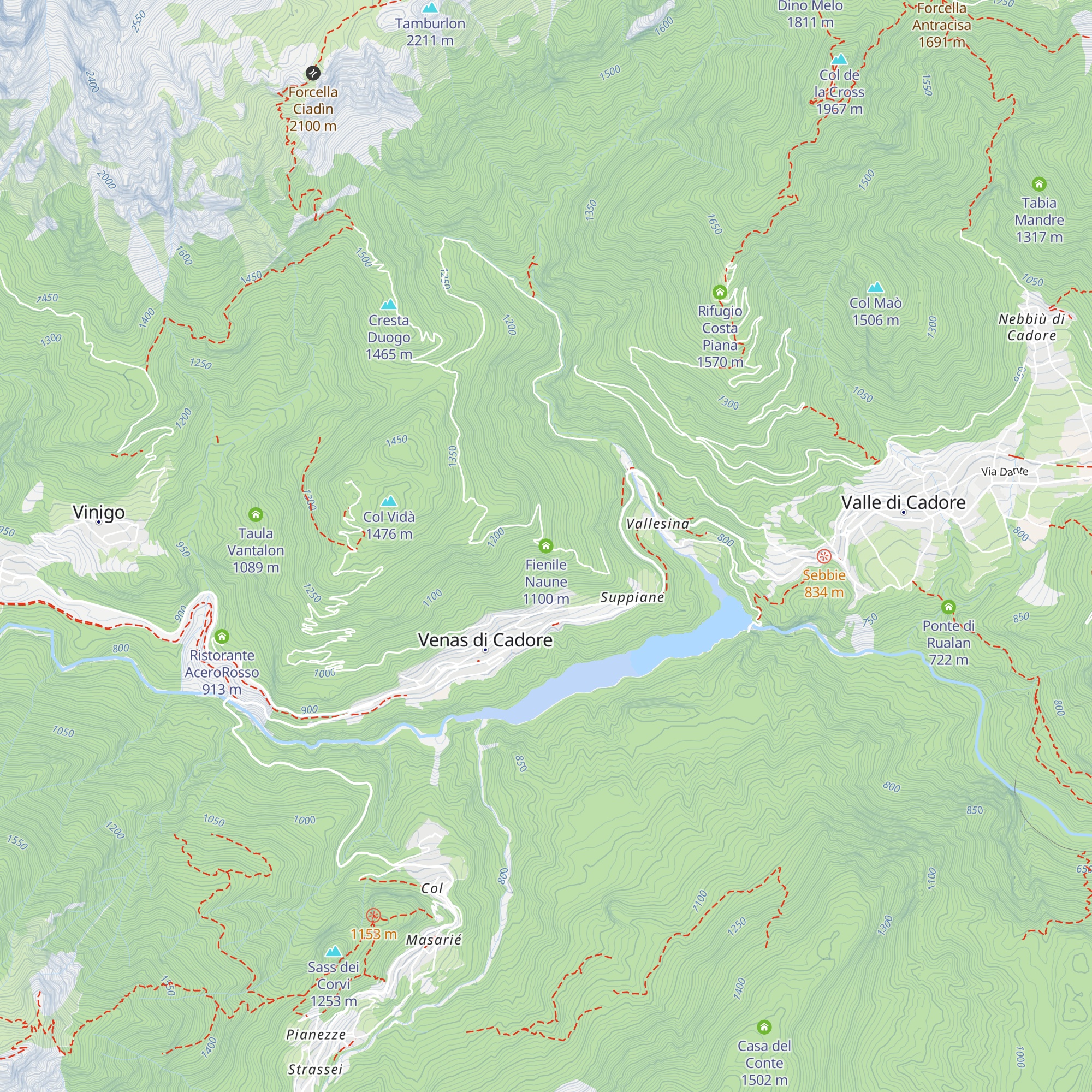 Fienile Naune map