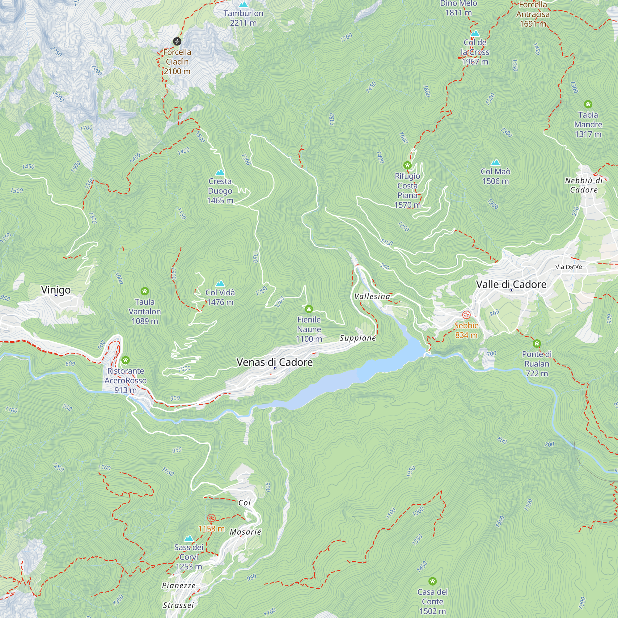 Fienile Naune map
