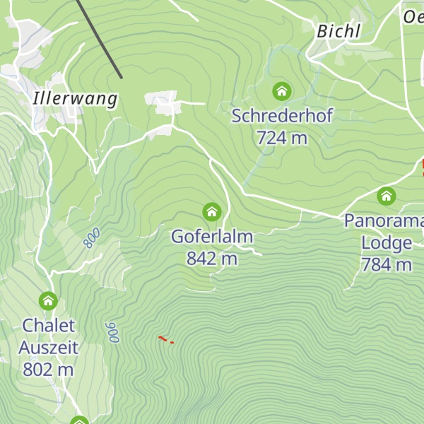 Map of Goferlalm