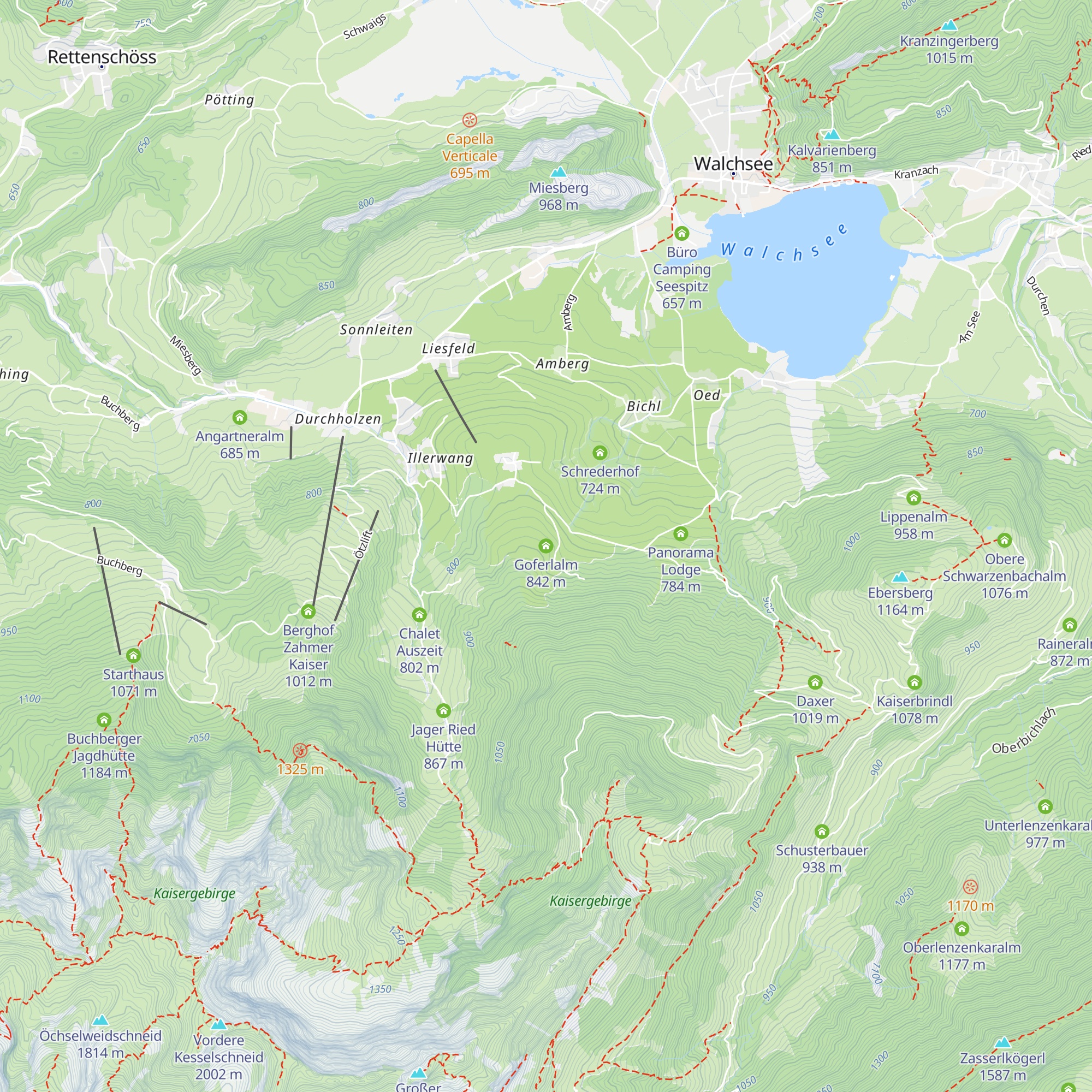 Goferlalm map