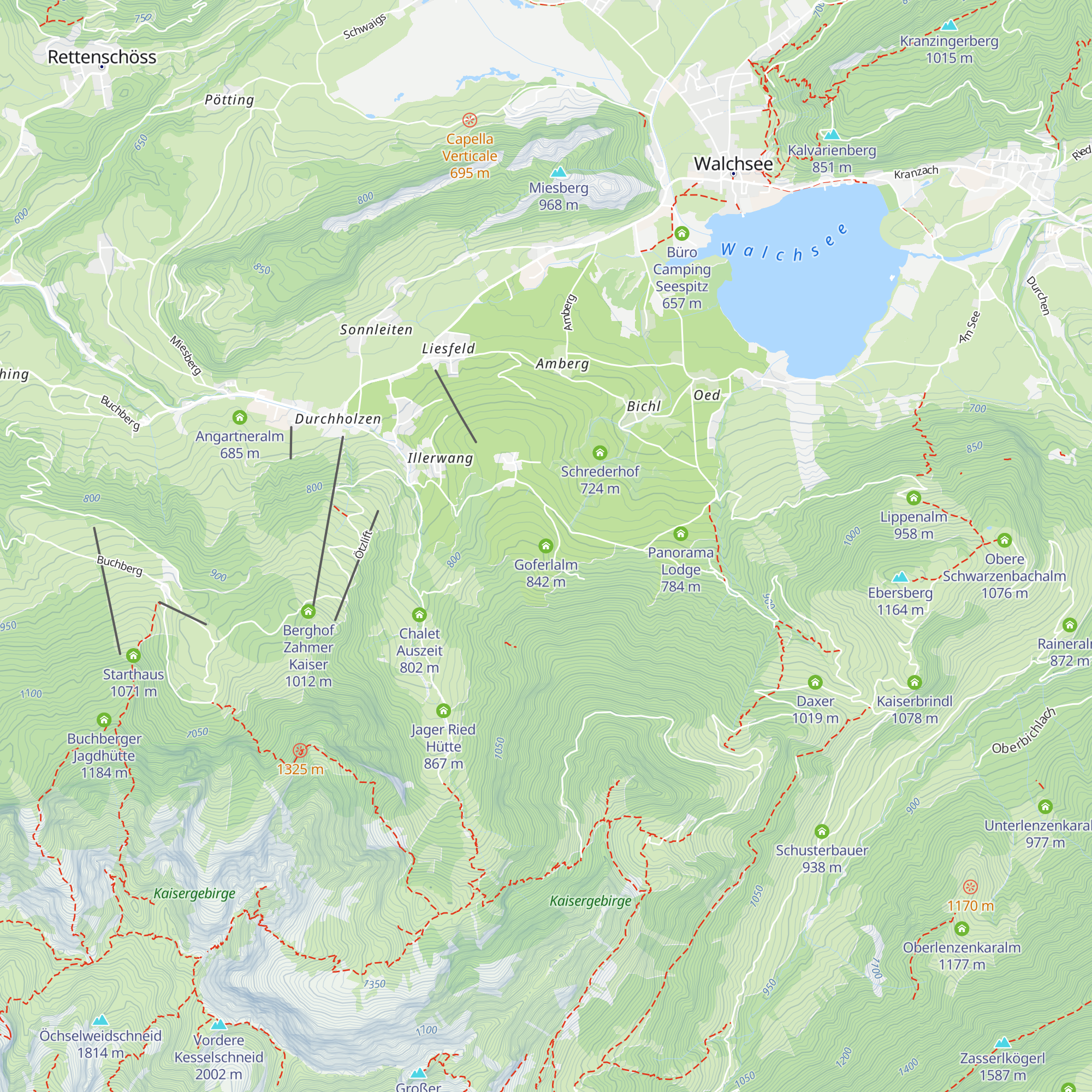 Goferlalm map