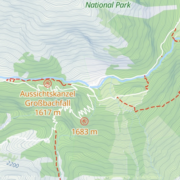 Map of Pebellalm