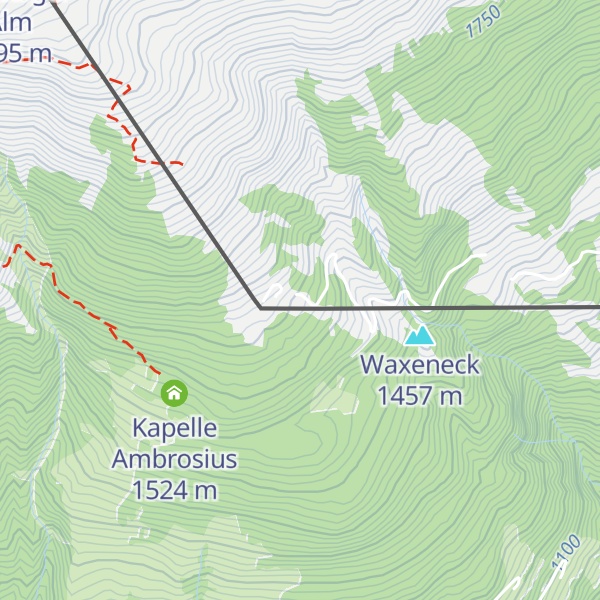 Map of Vierlauchen Chalet