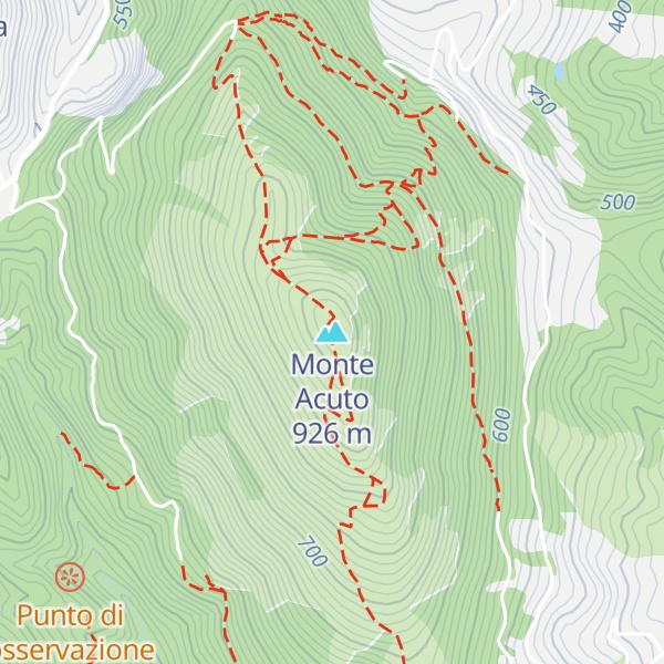 Map of Monte Acuto