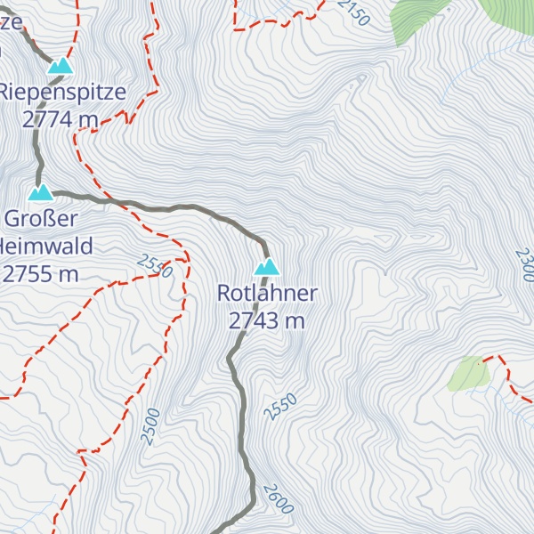 Map of Rotlahner