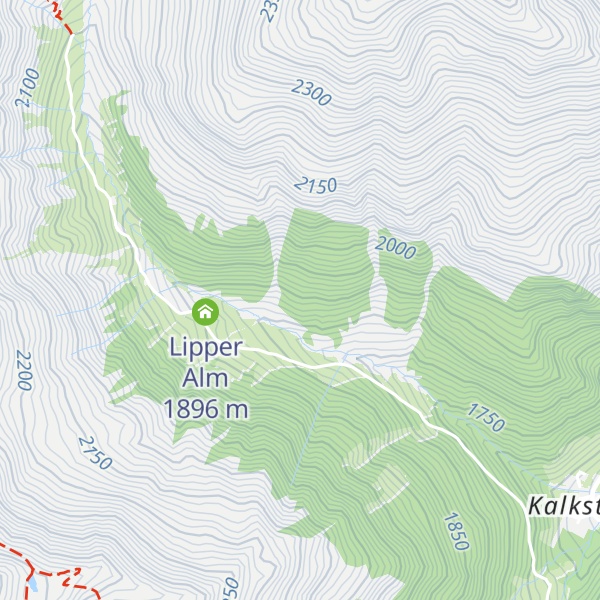 Map of Schalleralm